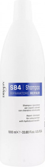 Dikson S84 Repair Shampoo - Живильний шампунь з кератином для фарбованого волосся