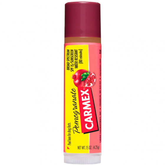 Carmex Pomegranate Stick Set Lip Balm SPF 15 - Бальзам для губ в стіку - 1