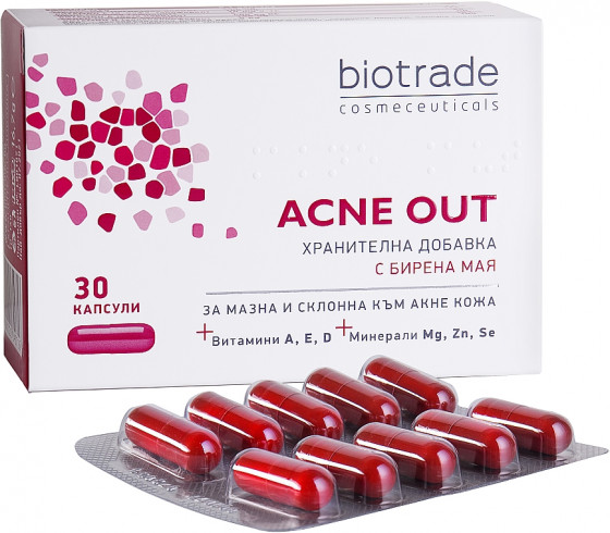 Biotrade Acne Out Buds - Вітамінно-мінеральний комплекс для схильної до акне шкіри