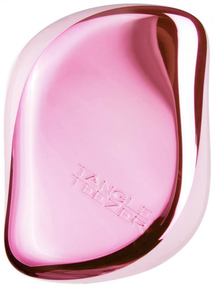 Tangle Teezer Compact Styler Baby Doll Pink Chrome - Гребінець для волосся