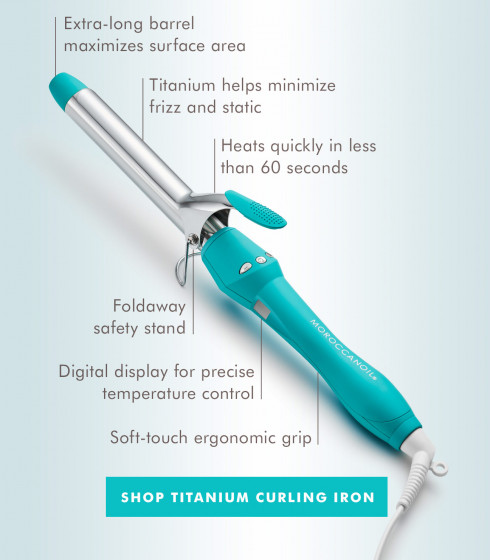 MoroccanOil Everlasting Curl Titanium Curling Iron - Плойка для завивки з титановим покриттям - 8