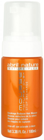 Abril et Nature Nature-Plex Stop-Breakage Mousse - Мус для захисту і відновлення волосся