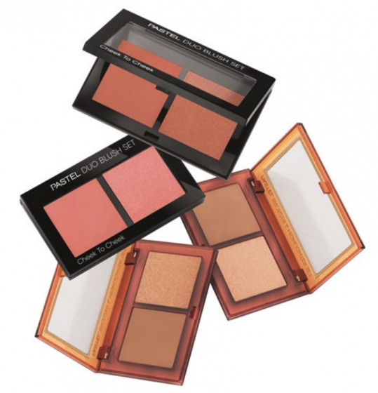 Pastel Profashion Cheek To Cheek Duo Blush Set - Палетка рум'ян - 2