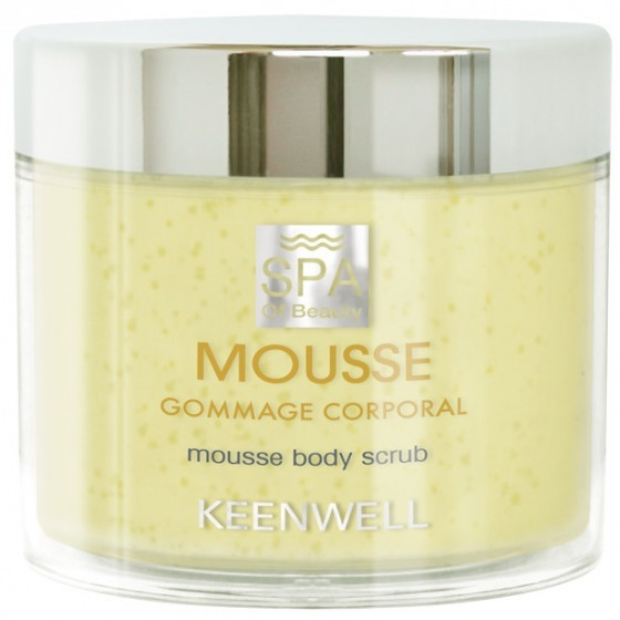 Keenwell Lemon Mousse Body Gommage - Лимонний скраб-мус для тіла