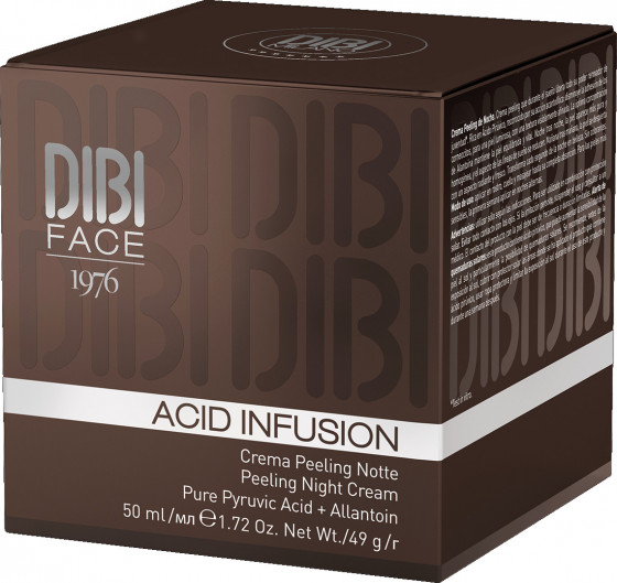 DIBI Acid Infusion Peeling Night Cream Pure Pyruvic Acid + Allantoin - Нічний крем-пілінг з чистою піровиноградною кислотою та алантоїном - 2