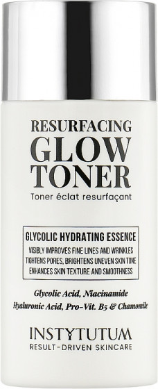 Instytutum Resurfacing Glow Toner - Тонер з гліколевою кислотою