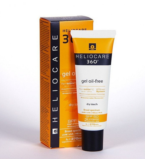 Cantabria Heliocare 360º Gel Oil-Free Dry Touch SPF50 - Сонцезахисний гель на водній основі - 2