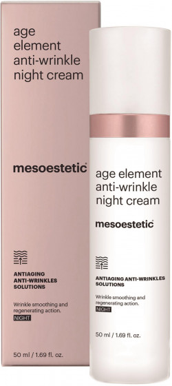 Mesoestetic Age Element Anti-wrinkle Night Cream - Нічний інтенсивний регенеруючий крем проти зморшок