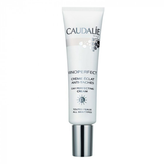 Caudalie Vinoperfect Day Perfecting Cream - Крем-сяйво проти пігментних плям SPF 15