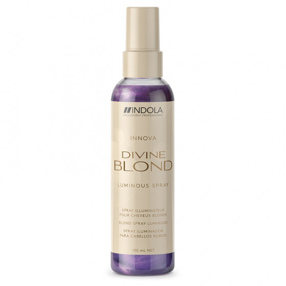 Indola Innova Divine Blond Luminous Spray - Нейтрализирующий спрей-кондиционер для волосся