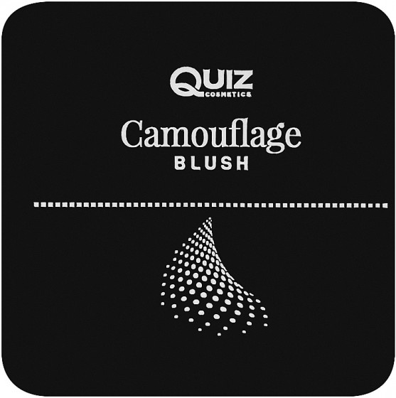 Quiz Cosmetics Camouflage Blush - Румяна маскуючі