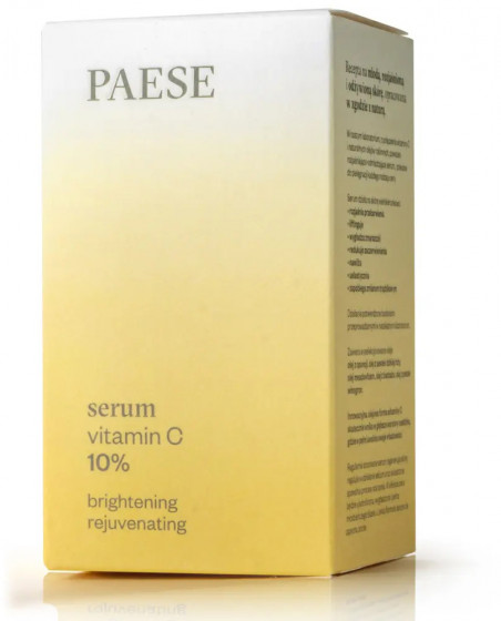 Paese Vitamin C 10% Brightening Serum - Освітлююча сироватка для обличчя - 2