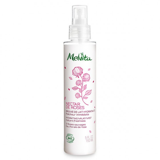 Melvita Nectar De Roses Hydrating Milky Mist - Зволожуюче молочко для тіла