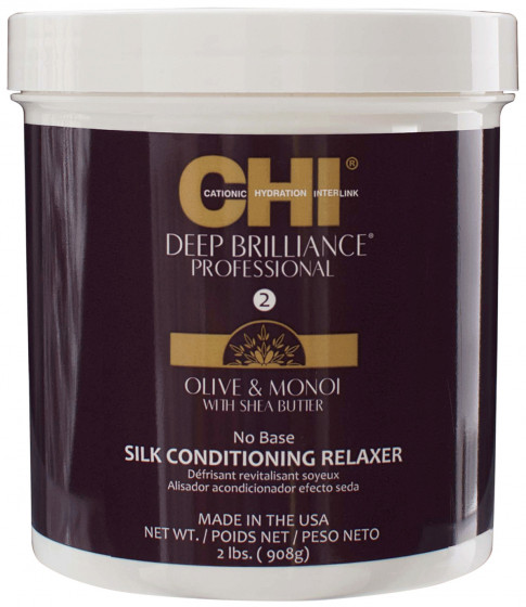 CHI Deep Brilliance Silk Conditioning Relaxer - Професійний засіб для випрямлення волосся