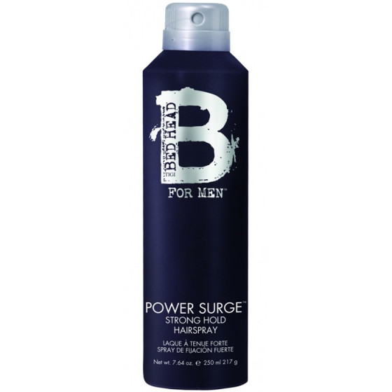 Tigi B for Men Power Surge Hairspray - Лак для волосся сильної фіксації