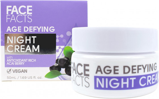 Face Facts Age Defying Night Cream - Антивіковий нічний крем для обличчя