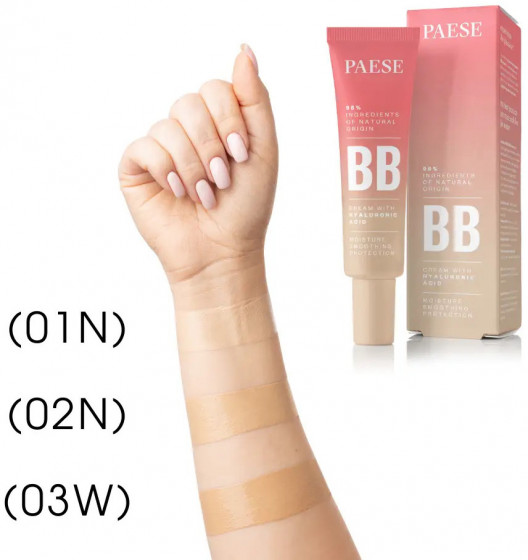 Paese Hyaluronic Acid BB-Cream - Тональний BB-крем з гіалуроновою кислотою - 3