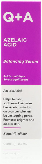 Q+A Azelaic Acid Balancing Serum - Сироватка для обличчя з азелаїновою кислотою - 2