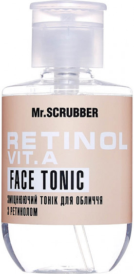 Mr.Scrubber Face ID. Retinol Vit.A Face Tonic - Зміцнюючий тонік для обличчя з ретинолом