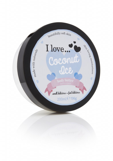 I Love Coconut Ice Body Butter - Олія для тіла "Кокосовий лід" - 1