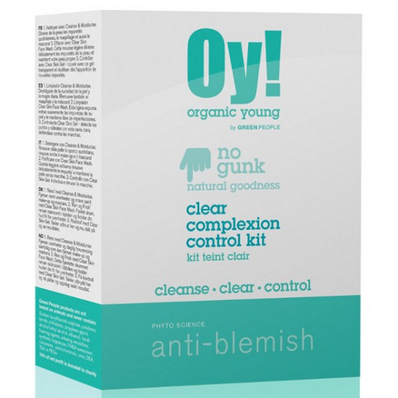 Green People Clear Complexion Control Kit - Набір по догляду за підлітковою шкірою