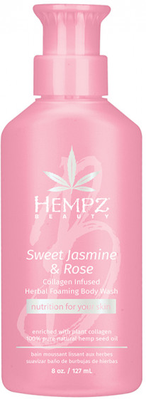 Hempz Sweet Jasmine & Rose Body Wash - Гель для душу "Солодкий жасмін і Троянда"