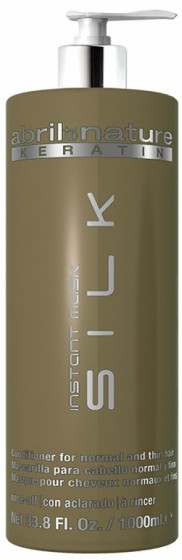 Abril et Nature Keratin Silk Treatment Instant Mask - Відновлююча маска для пошкодженого волосся