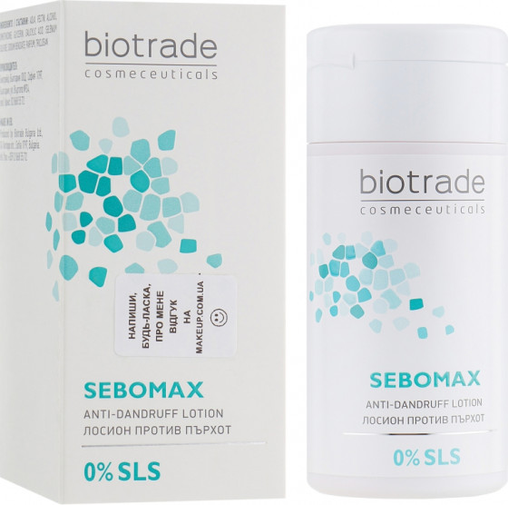 Biotrade Sebomax Lotion Anti Dandruff - Лосьйон проти лупи, себореї та різнобарвного лишаю - 1