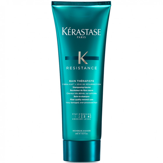 Kerastase Resistance Therapiste Bain-in-Shampoo - Поновлюючий шампунь-ванна для дуже пошкодженого волосся