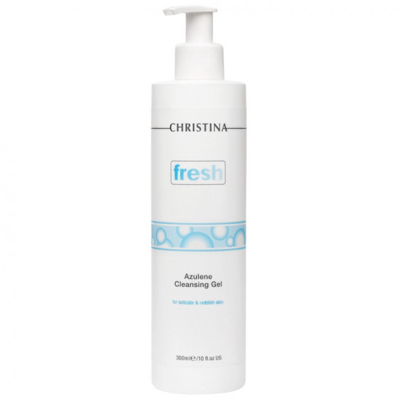 Christina Fresh Azulene Cleansing Gel For Delicate & Reddish Skin - Азуленовий гель для очищення чутливої ​​і схильної до почервоніння шкіри