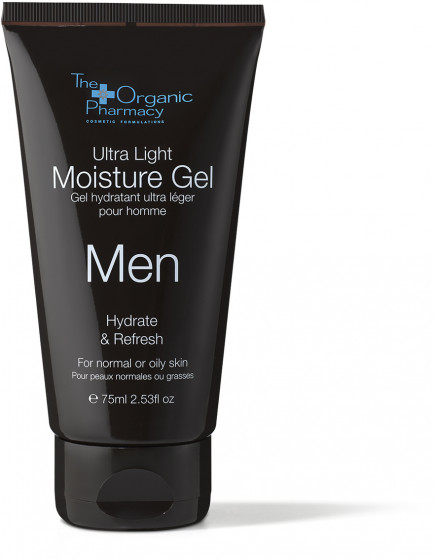 The Organic Pharmacy Men Ultra Light Moisture Gel - Легкий зволожуючий гель для шкіри обличчя