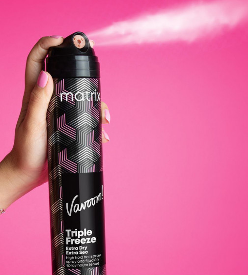 Matrix Vavoom Triple Freeze Extra Dry Spray - Сухий спрей для екстрафіксації з потрійним дифузором - 2