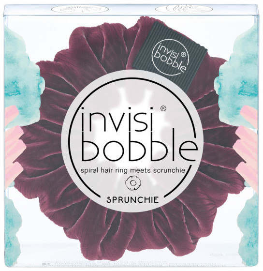 Invisibobble Sprunchie Red Wine Is Fine - Тканинна резинка-браслет для волосся