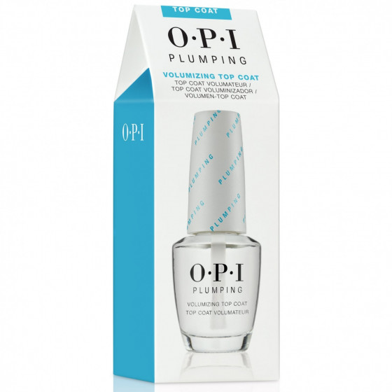 OPI Plumping Top Coat - Топове покриття для додання манікюру об‘єму - 1