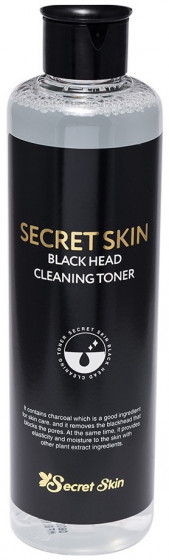 Secret Skin Black Head Cleaning Toner - Тонер для звуження і очищення пор