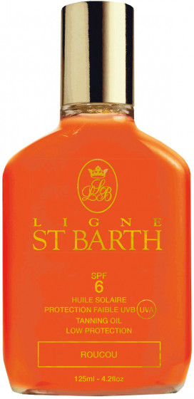 Ligne St Barth Tanning Oil Roucou SPF 6 - Масло помадного дерева