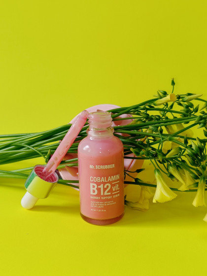 Mr.Scrubber Cobalamin B12 Serum - Заспокійлива сироватка для підтримки захисного бар'єру шкіри обличчя - 2