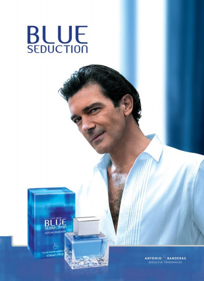 Antonio Banderas Blue Seduction for Men - Туалетна вода (тестер) - 1