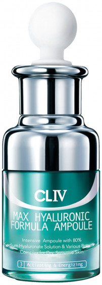 CLIV Max Hyaluronic Formula Ampoule - Концентрат з гіалуроновою кислотою для зволоження шкіри обличчя