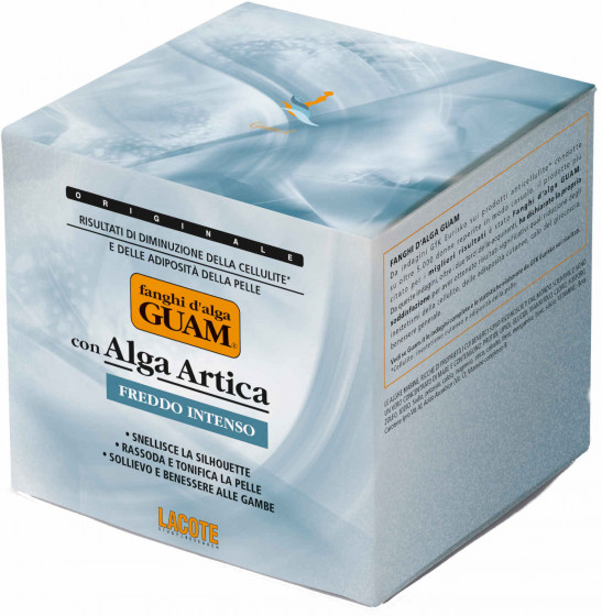 GUAM Fanghi d'Alga con Alga Artica Freddo Intenso - Антицелюлітна маска з морських водоростей з інтенсивною охолоджуючою дією - 1