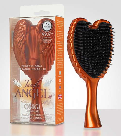 Tangle Angel Brush Omg Orange - Гребінець для волосся - 3