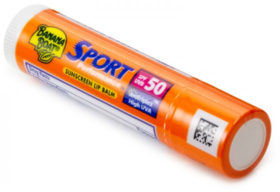 Banana Boat Sport SPF 50 - Бальзам для захисту губ з потужним ультрафіолетовим фільтром