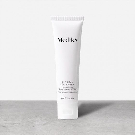 Medik8 Physical Sunscreen SPF50 - Сонцезахисний крем для обличчя з фізичним фільтром - 1