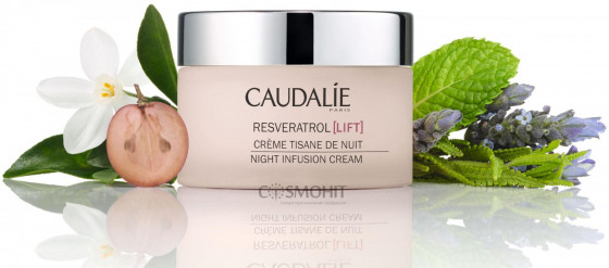 Caudalie Resveratrol Lift Night Infusion Cream - Нічний моделюючий крем - 3