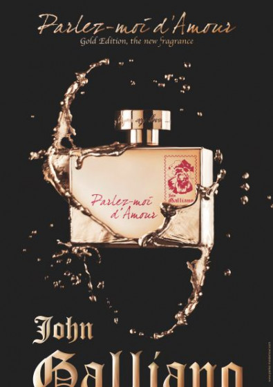 John Galliano Parlez-Moi d'Amour Gold Edition - Туалетна вода (тестер) - 3