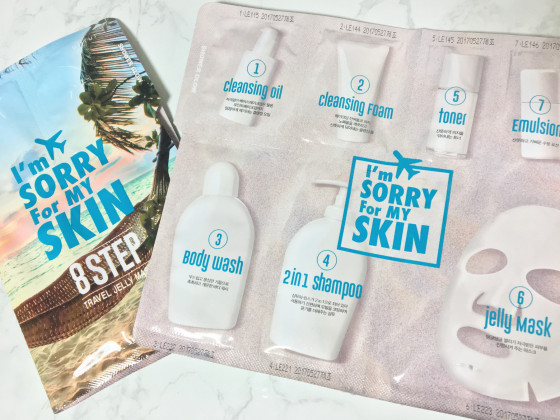 Ultru I'm Sorry For My Skin 8 Step Travel Jelly Mask - Дорожний набір - 3