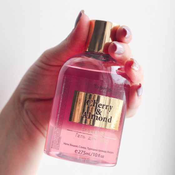 Top Beauty Shower Gel Cherry & Almond - Парфумований гель для душу - 1