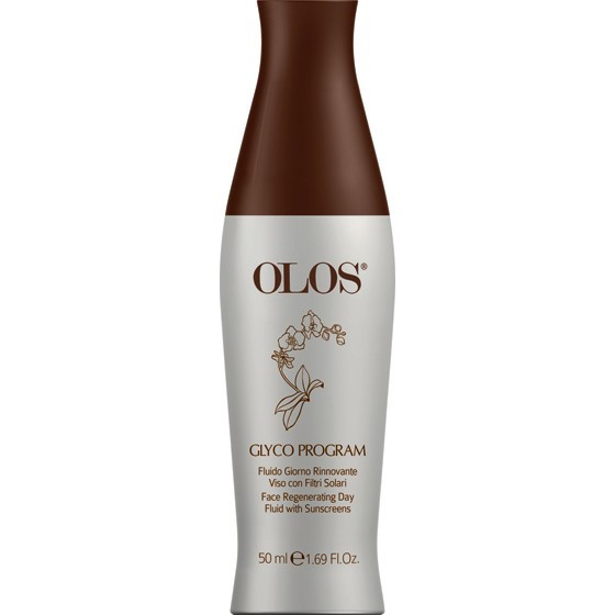 Olos Glyco Program Face Regenerating Day Fluid With Sunscreens - Ревіталізірующій денний флюїд з SPF 25