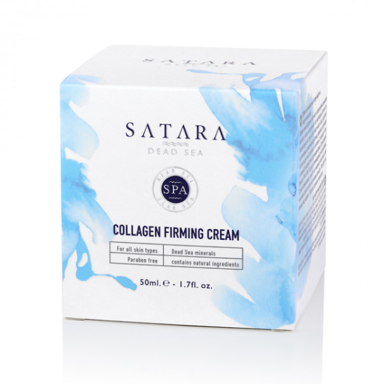 Satara Dead Sea Collagen Firming Cream SPF25 - Крем-ліфтинг з колагеном і мінералами - 1