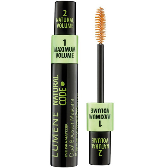 Lumene Natural Code Dual Booster Mascara - Туш об'ємна Подвійний ефект